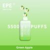 Vape Descartável 5500 Puffs – Green Apple – Unik Ultra