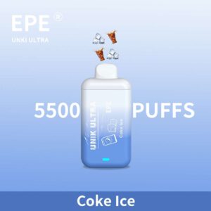 Vape Descartável 5500 Puffs – Cola Ice – Unik Ultra