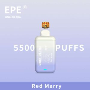 Vape Descartável 5500 Puffs – Red Marry – Unik Ultra