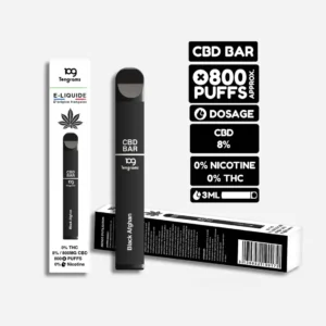 Vape Descartável CBD 800mg – Afghan Kush – Tengrams