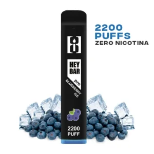 Vape Descartável – Heybar Pro 2200 puffs – Blueberry Ice