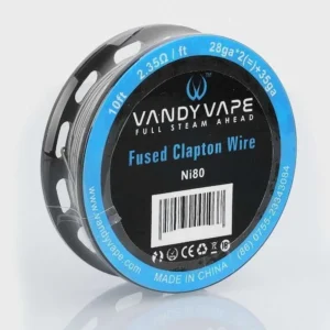 Vandy Vape Ni80 Fused Clapton Wire 28ga x 2 + 35ga