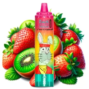 Strawberry Kiwi – RandM TORNADO & White Rabbit – 15000 puffs