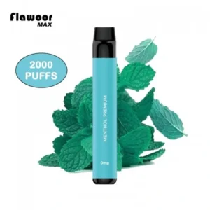 Vape Descartável – Flawoor Max – Menthol Premium